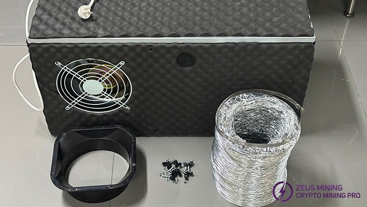 ASIC miner universal silencer box